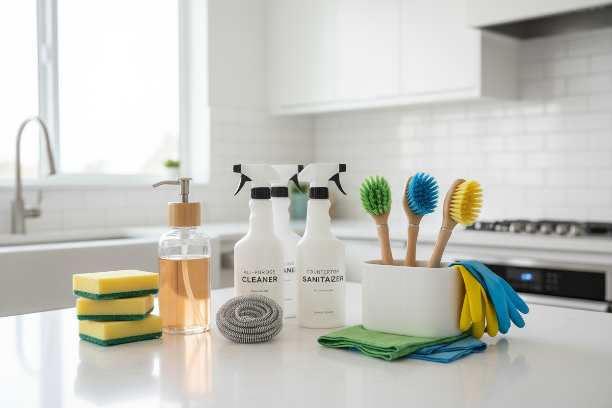 نظافة وترتيب مطبخك