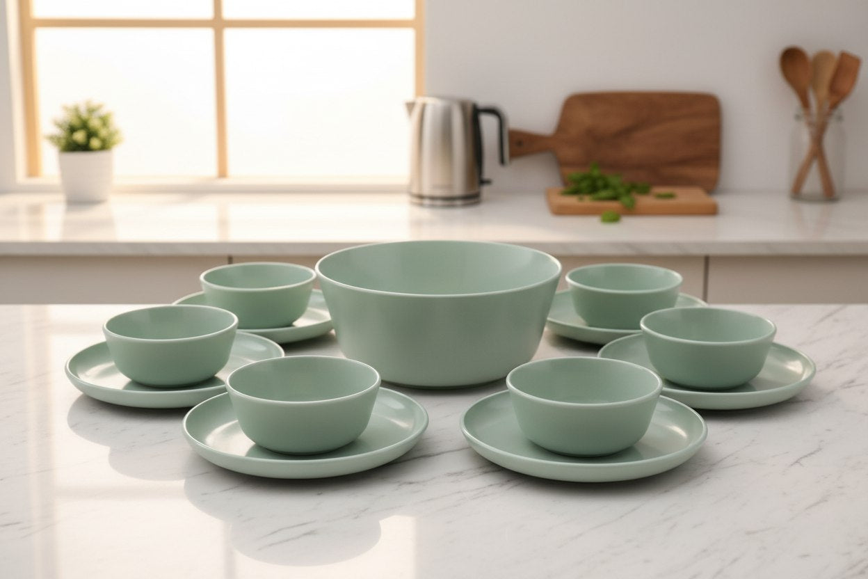 طقم عشاء فلو من الوطنية - 26 قطعة