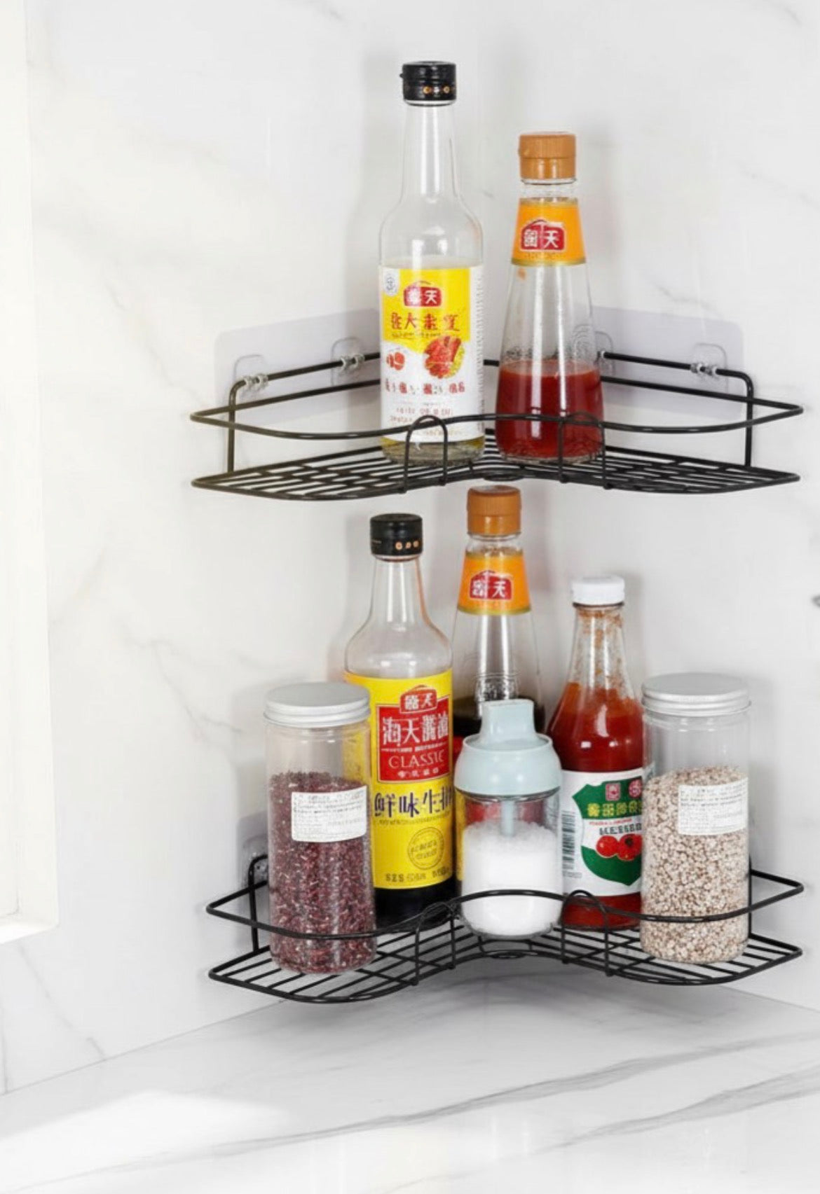 رف معدن زاوية