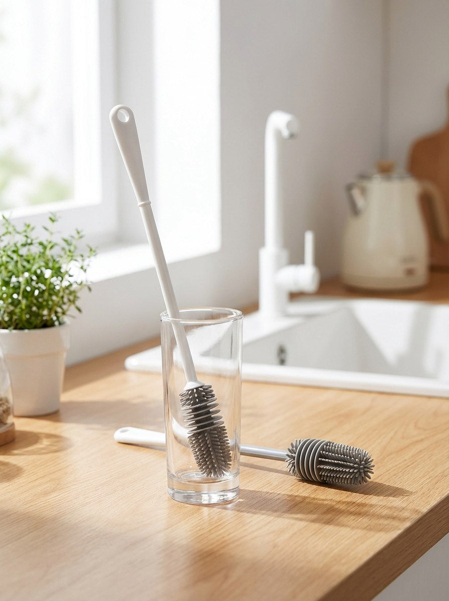 فرشة تنظيف سيليكون مرنة - ٣ قطع