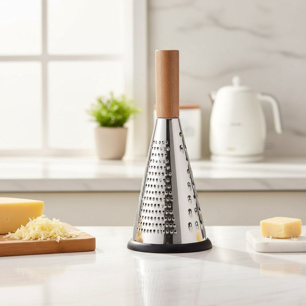 مبشرة هرم يد خشب - حجم كبير