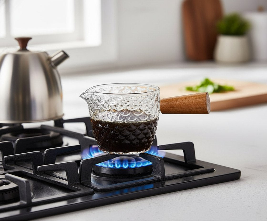 كنكة قهوة بايركس حراري