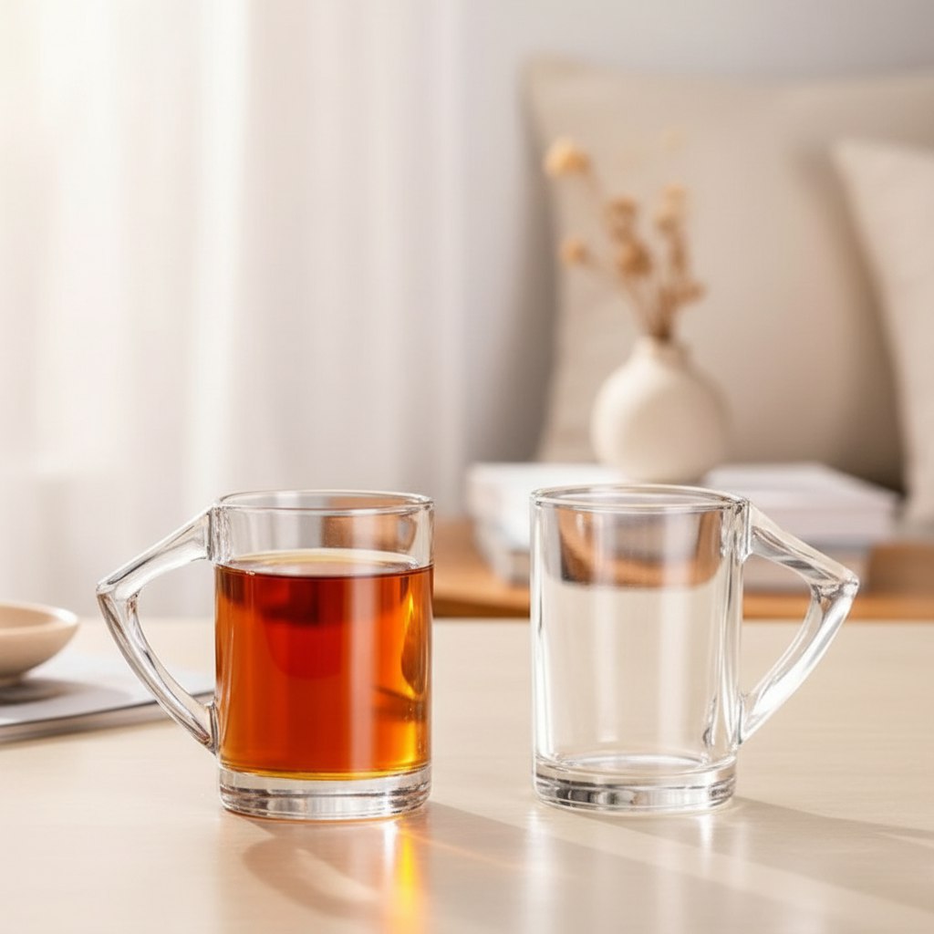 طقم مجات زجاج