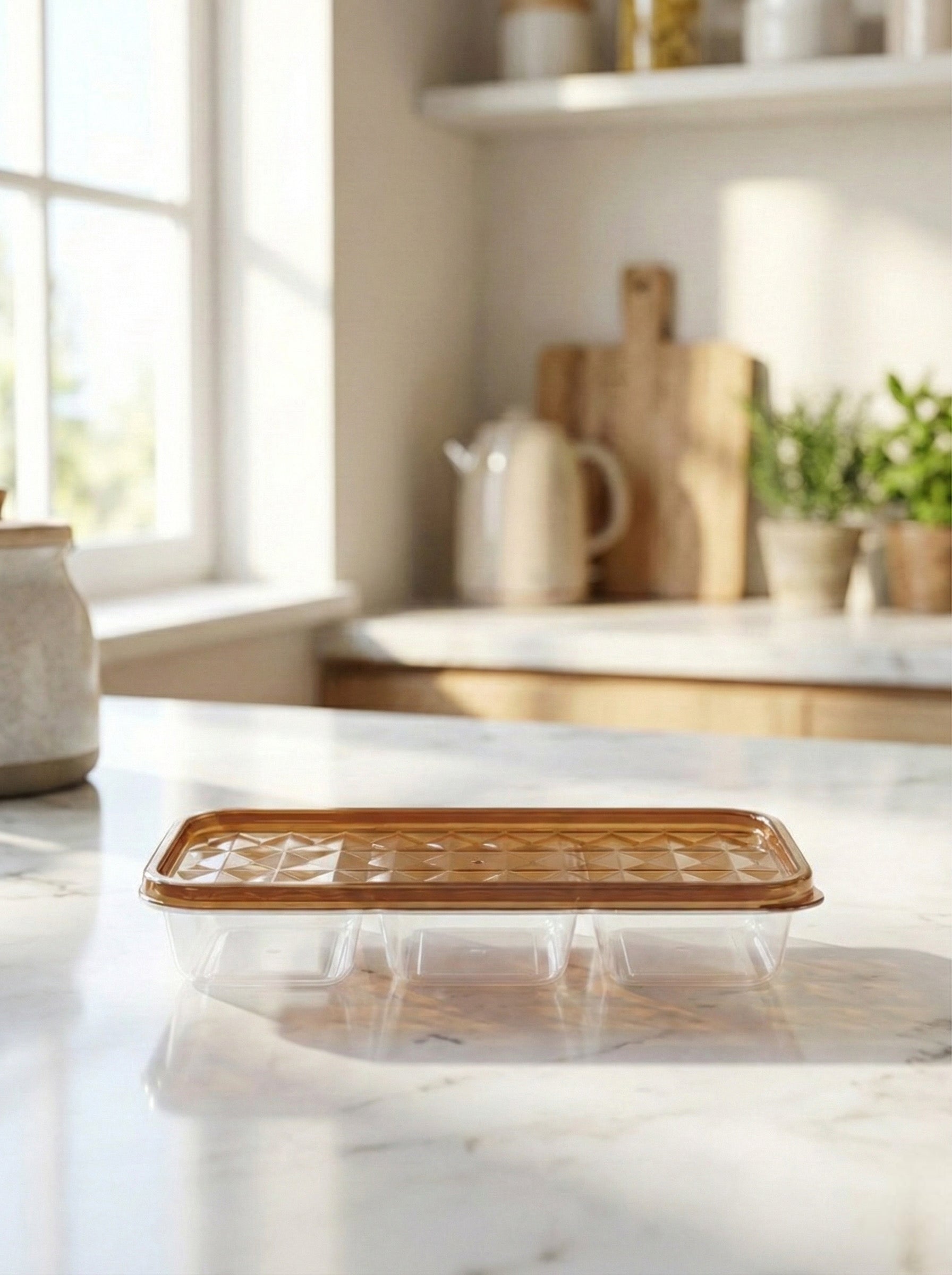 طقم علب مستطيلة - ٣ قطع