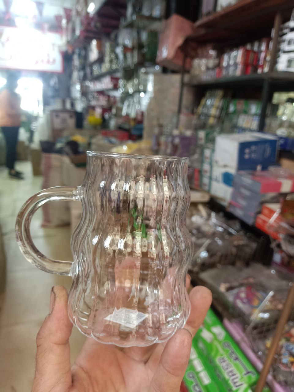 مج سخن/ساقع زجاج مستورد