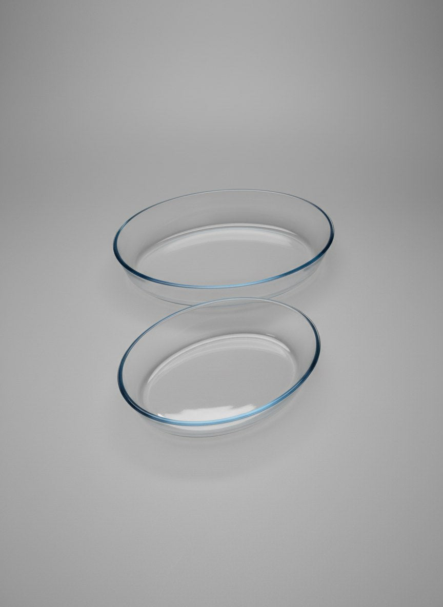 طقم طاجن بايركس حراري POTLISA التركي -بيضاوي