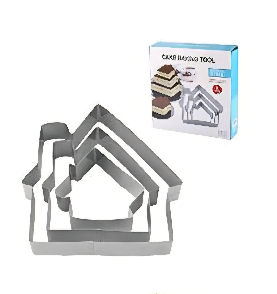 طقم تشكيل التورتة استانلس - منزل