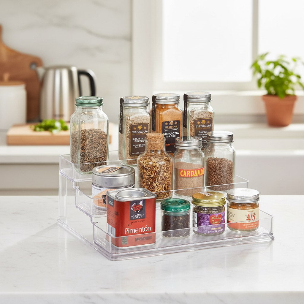 منظم سلم اكريلك متعدد الاستخدامات