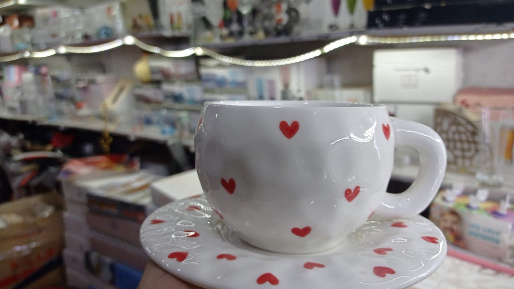 مج شي إن بورسلين + طبق