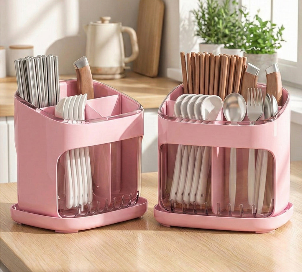 صفاية/منظم معالق لارا أكريليك