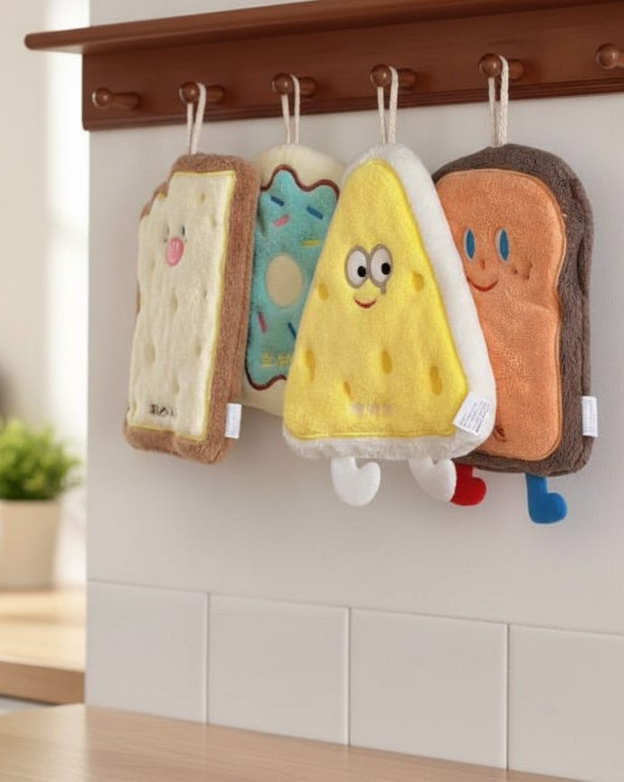 فوط يد ديكورية - ٤ قطع