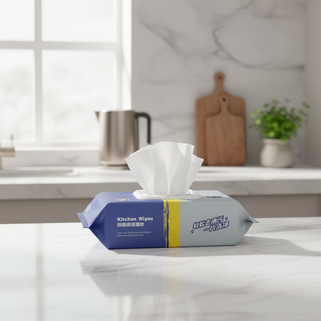 مناديل مبللة لازالة الدهون