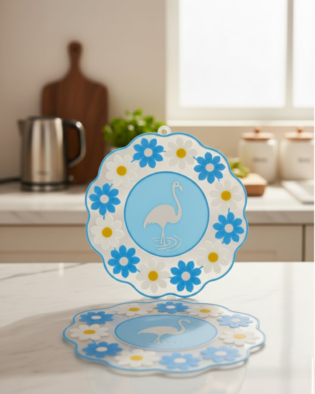 كوستر سيليكون فلامنجو - 2 قطعة