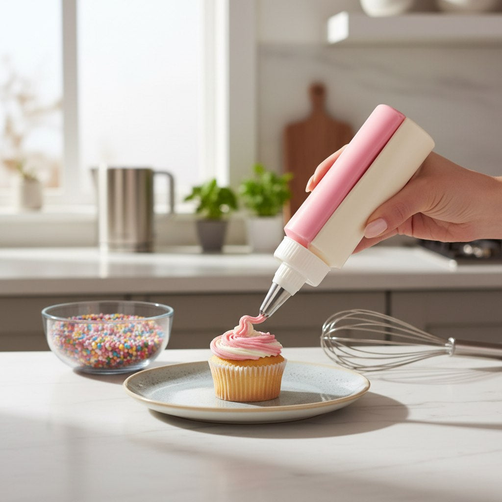 قلم تزيين الحلويات مزدوج الالوان