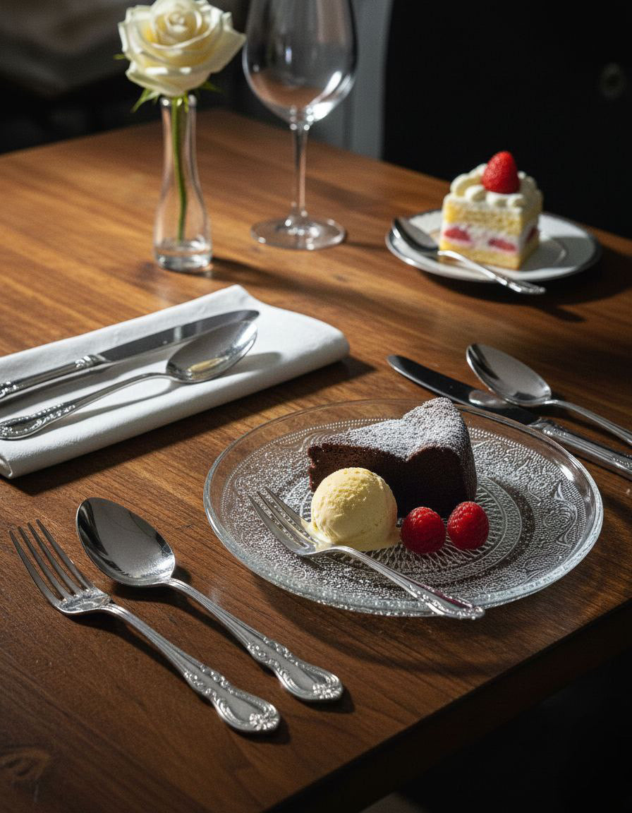 طقم أطباق جاتوه زجاج 6 قطع