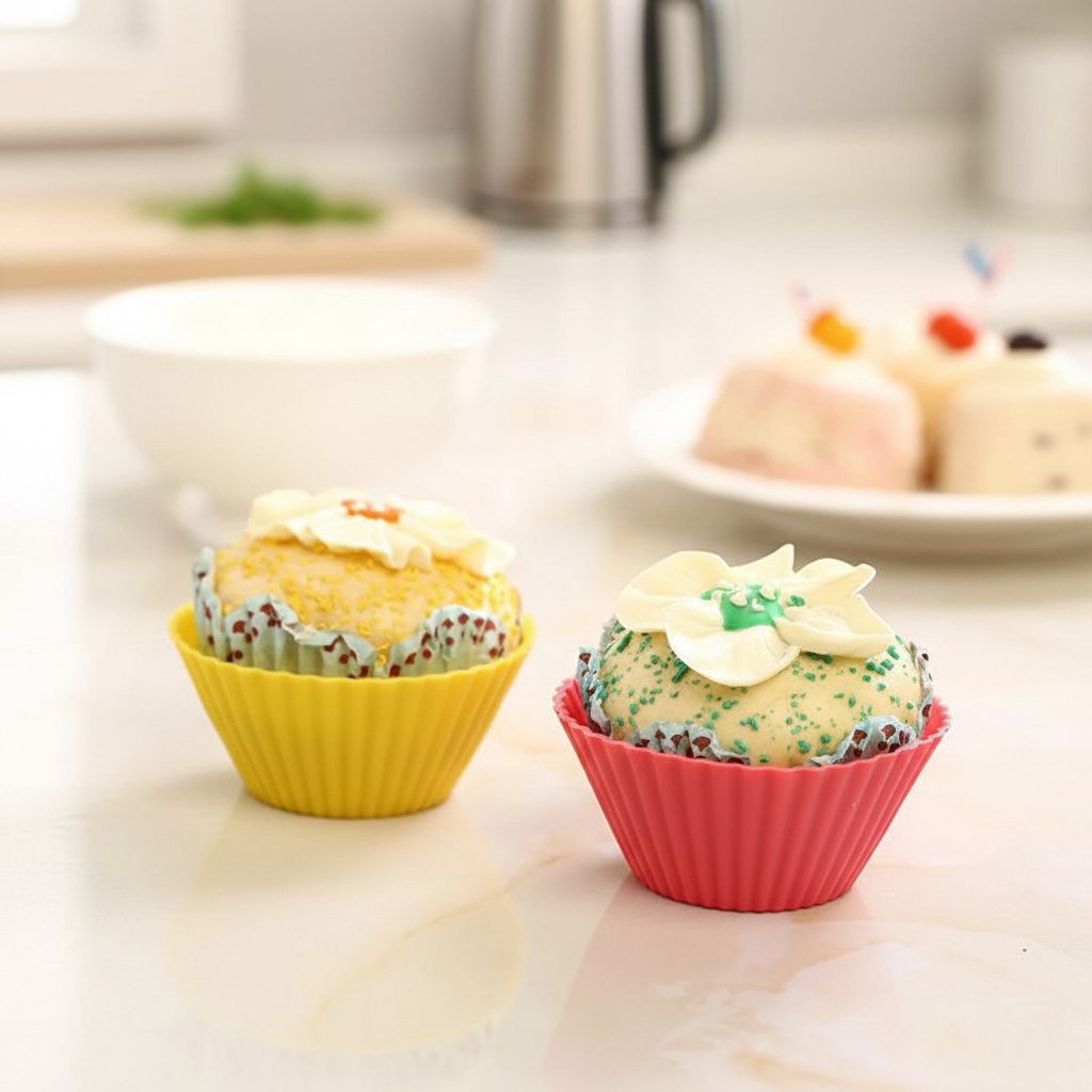 قوالب كب كيك سيلكون