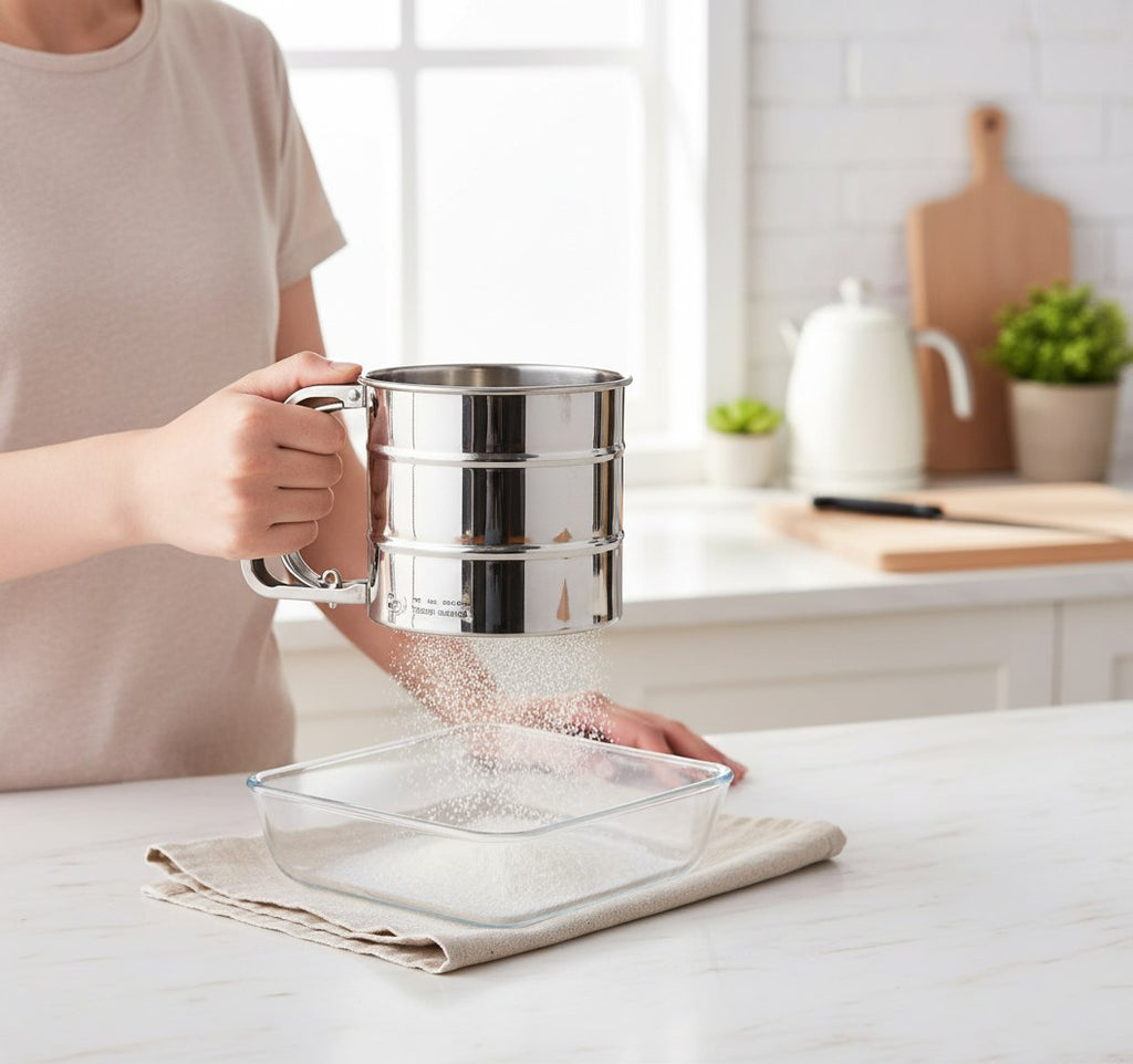 منخل يدوي بيد سيليكون