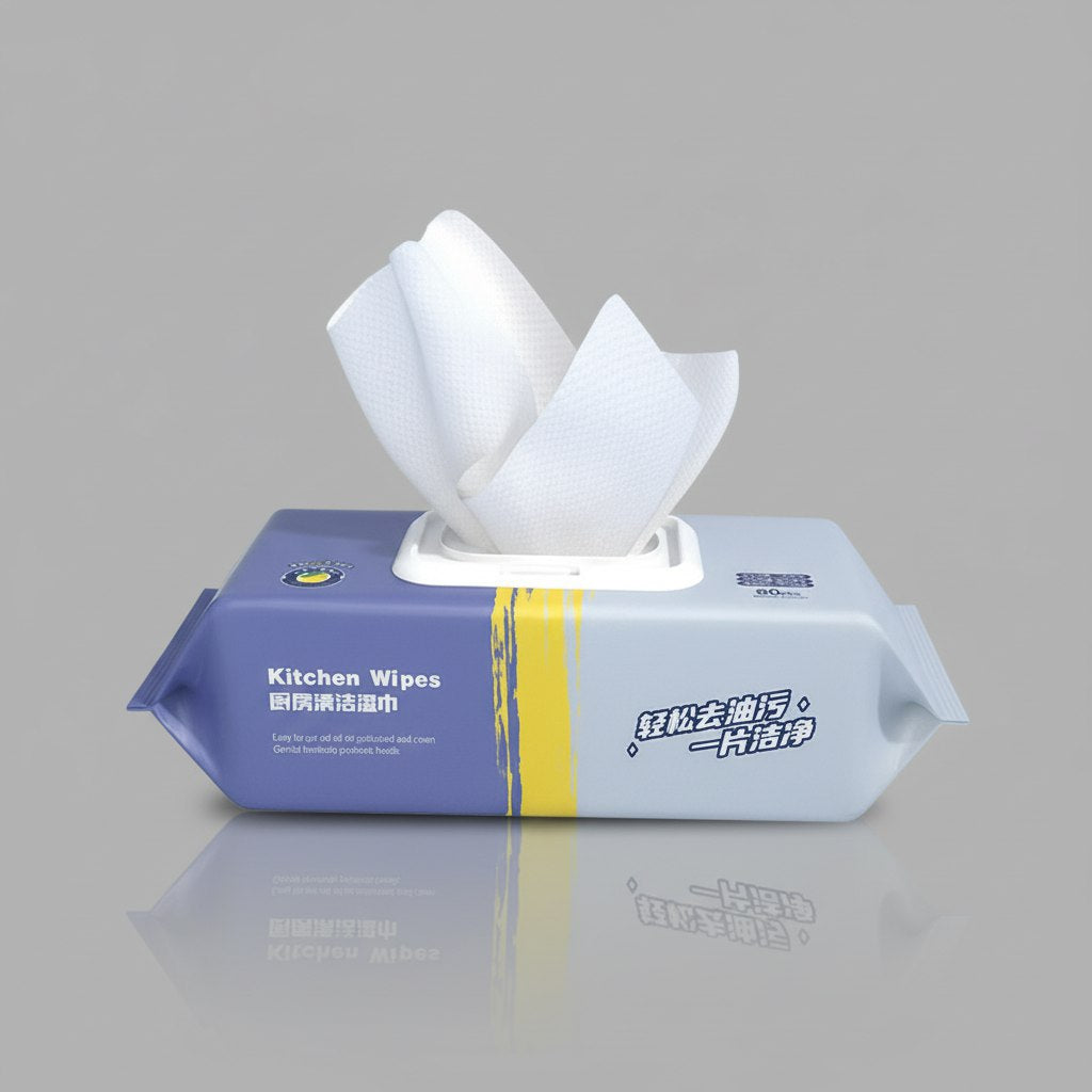 مناديل مبللة لازالة الدهون