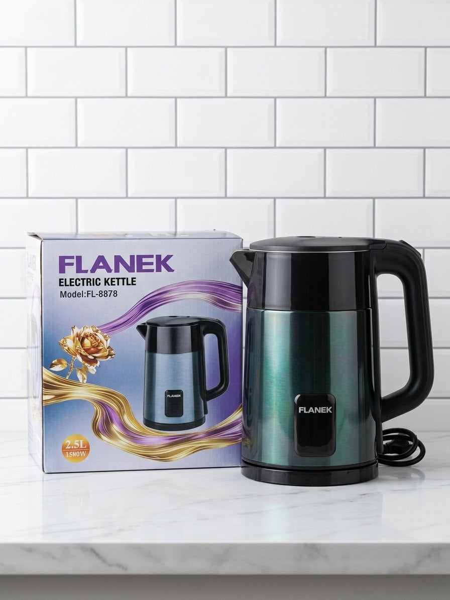 كاتل كهربائي ستانلس Flanek
