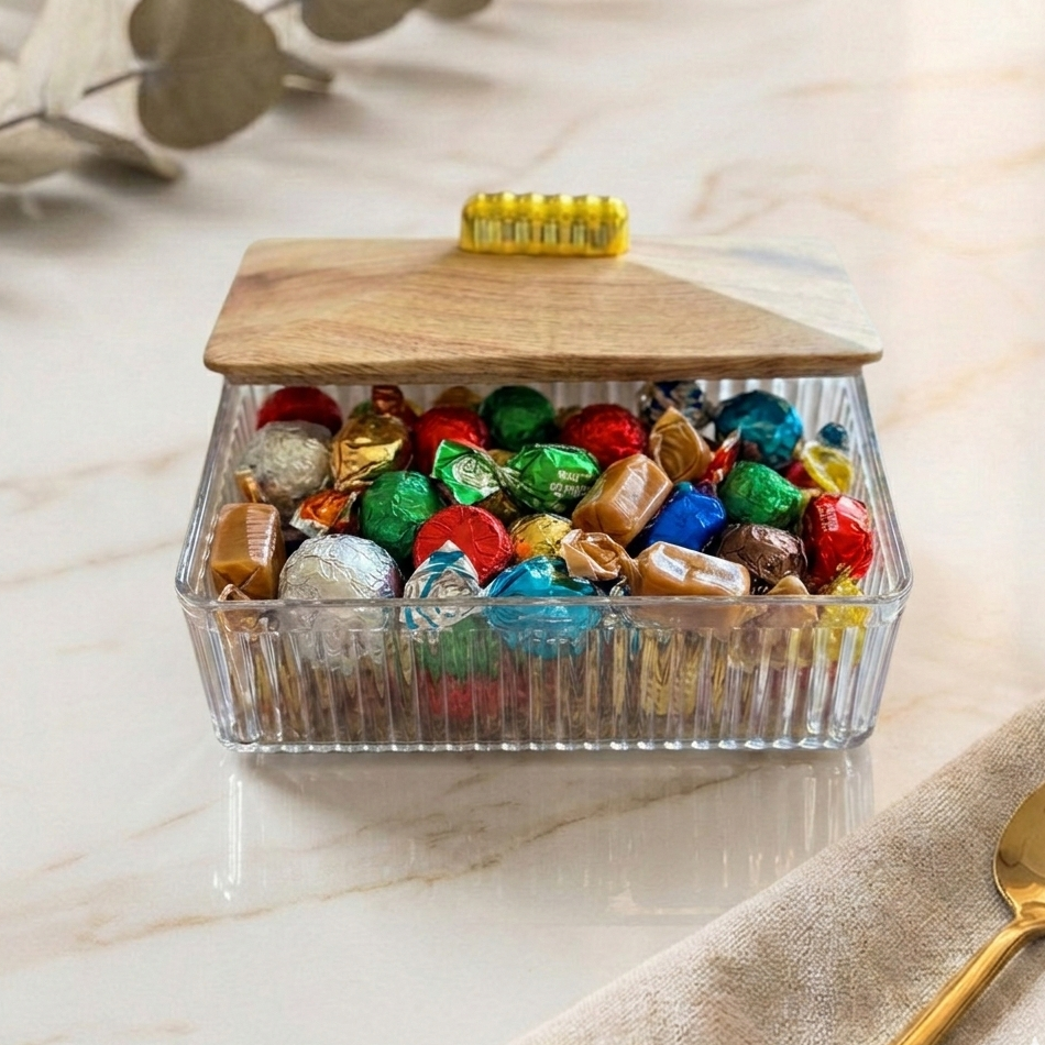 علبة تقديم اكريلك ميني سيلا