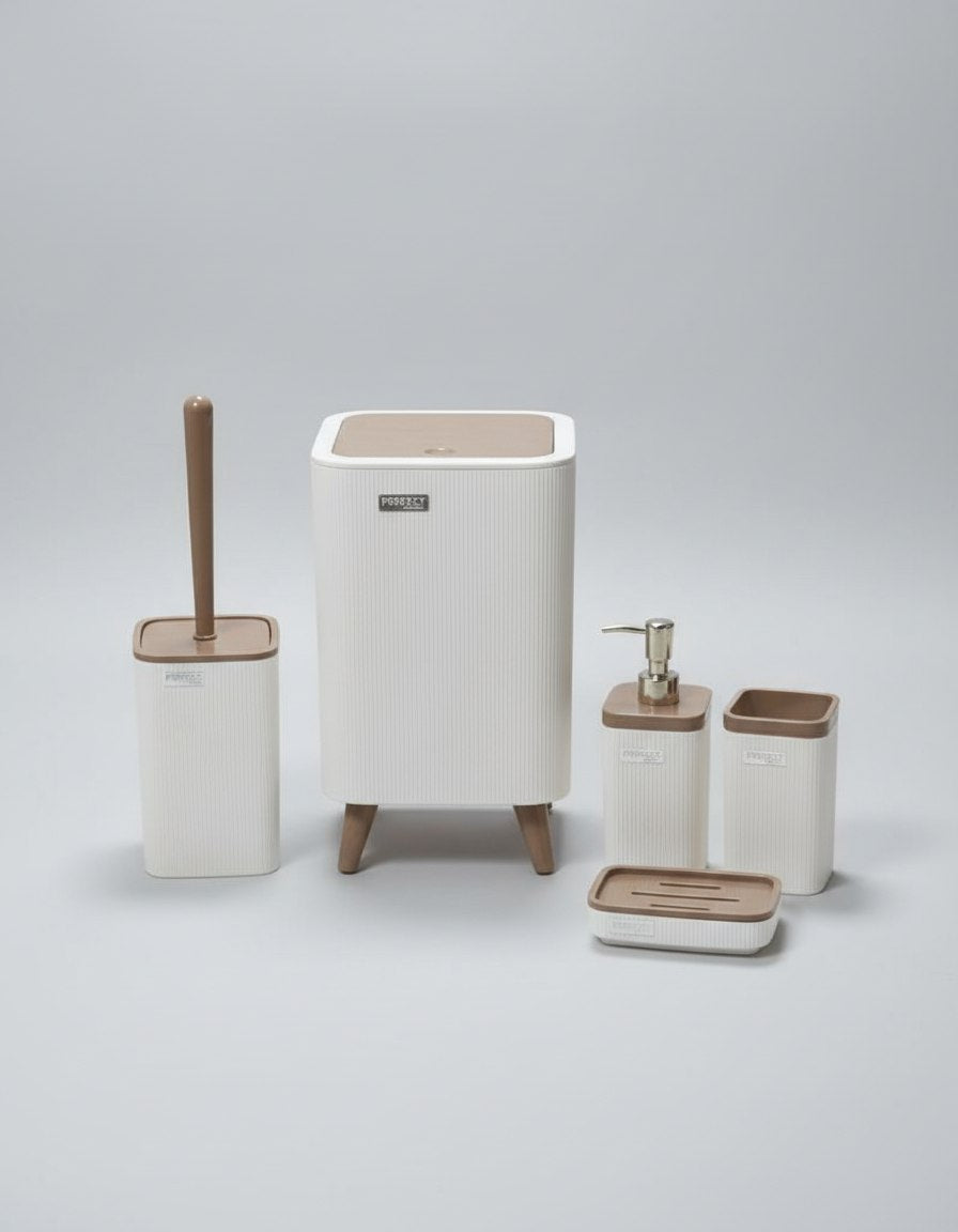 طقم حمام ART SET من لمسة بلاست