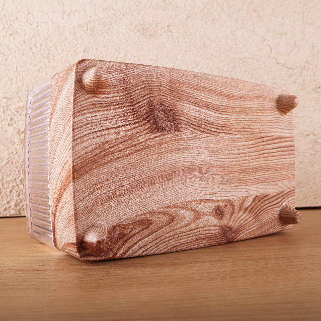 علبة مناديل توتي الخشبية