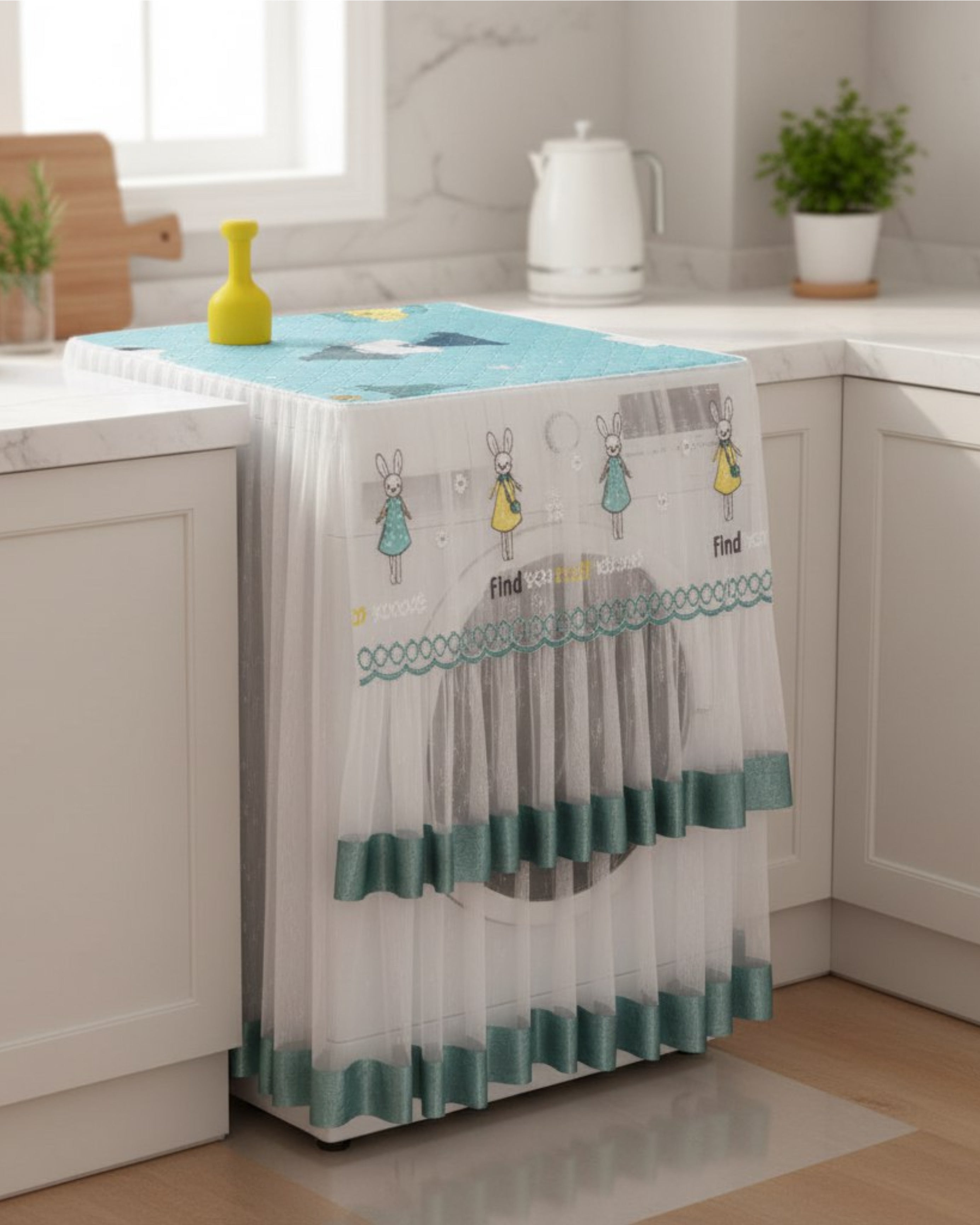 كفر غسالة اوتوماتيك دانتيل