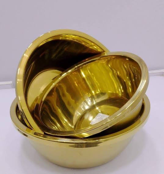 طقم عجان دهبي - ٣ قطع