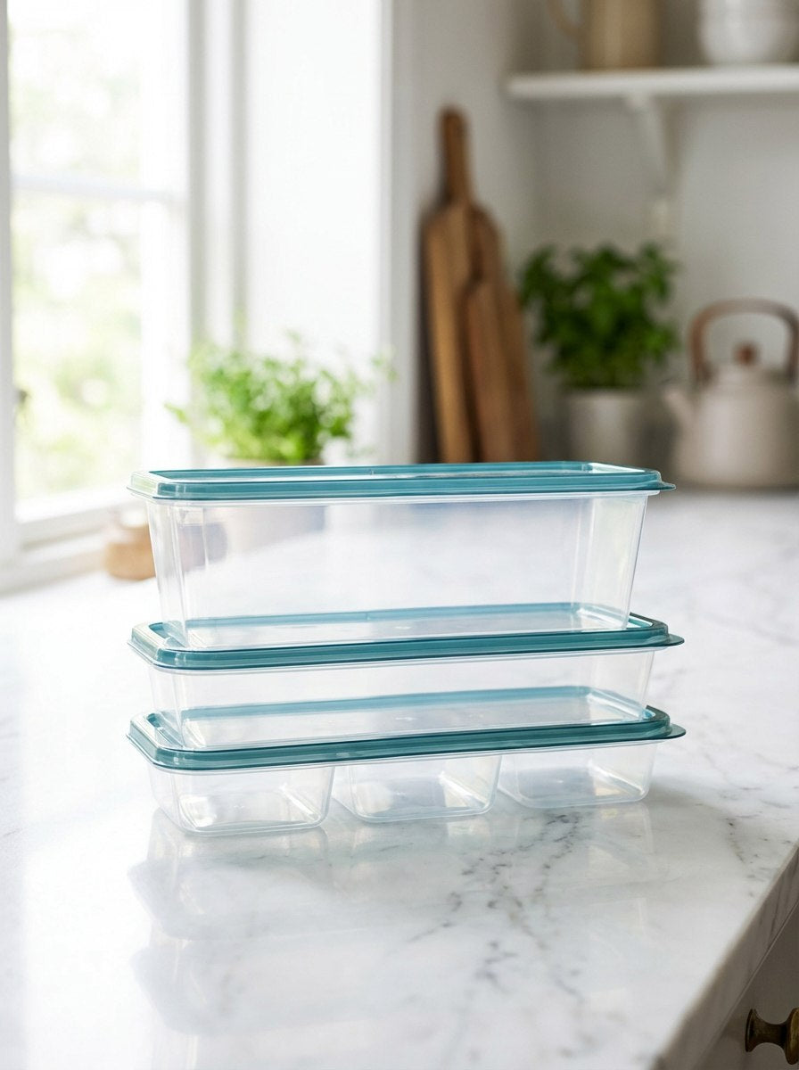 طقم علب مستطيلة - ٣ قطع