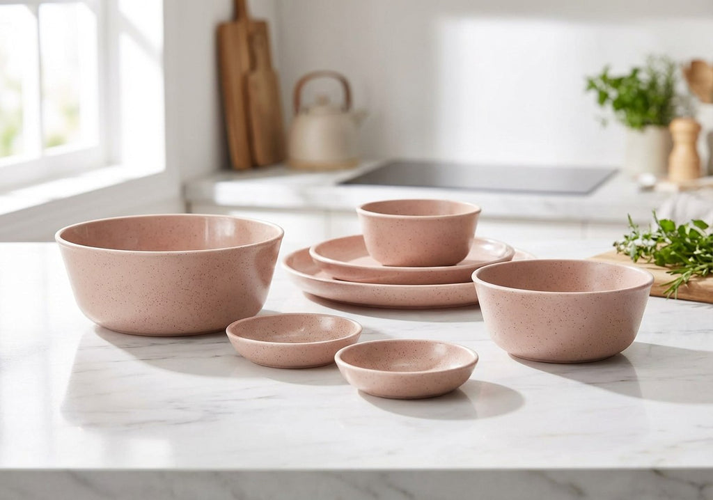 طقم عشاء فلو الوطنية بلاستك حرارية - 26 قطعة