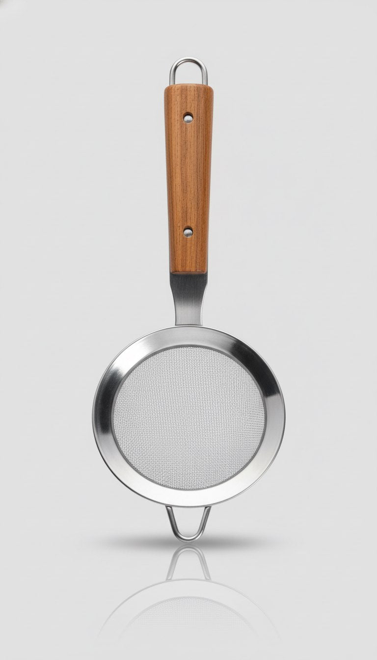 مصفى استانلس يد خشب لوكس