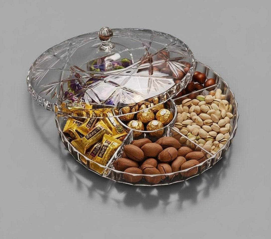 تسالي وبونبونيرة أكريليك مقسمة