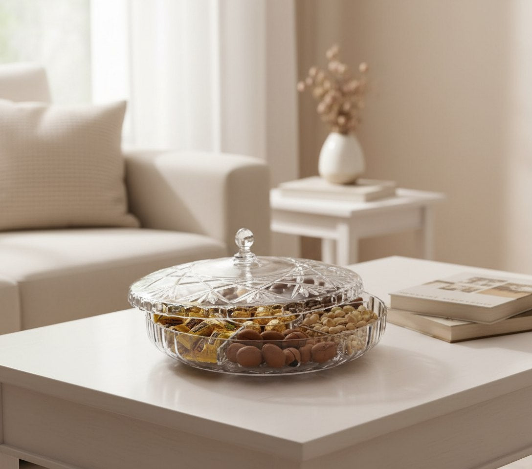 تسالي وبونبونيرة أكريليك مقسمة