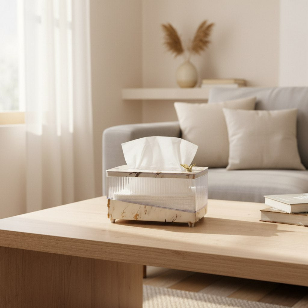 علبة مناديل توتي ماربل