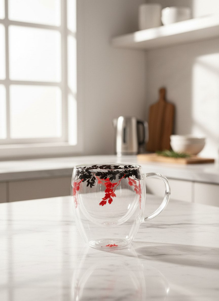 مج دبل جلاس وردة