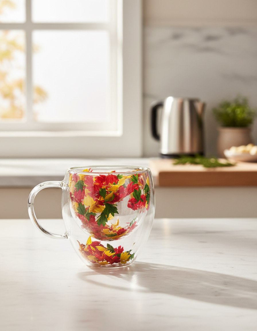 مج دبل جلاس وردة