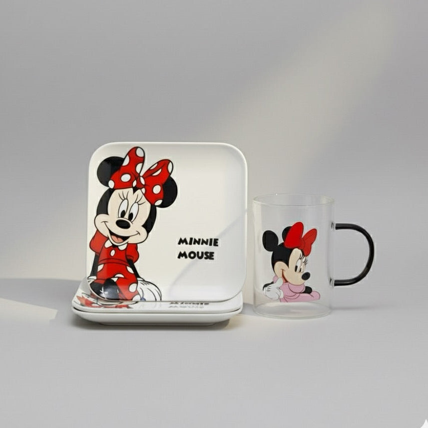 طبق وكوب ديزني