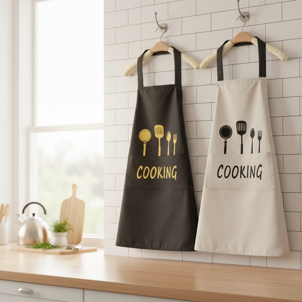 مريلة مطبخ COOKING - بيج
