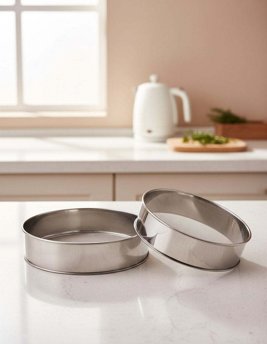 طقم منخل 6 أحجام مختلفة