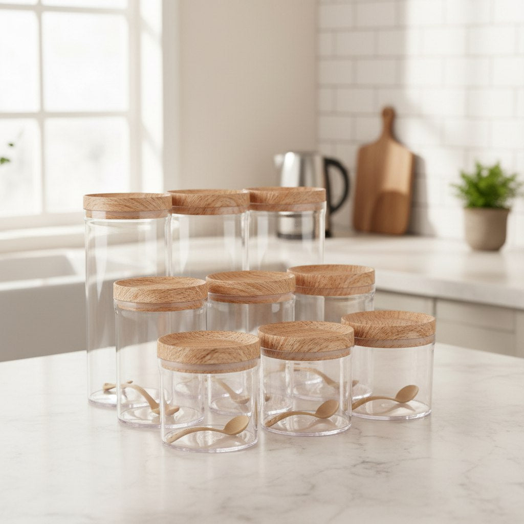 طقم بقوليات توليب - 9 قطع