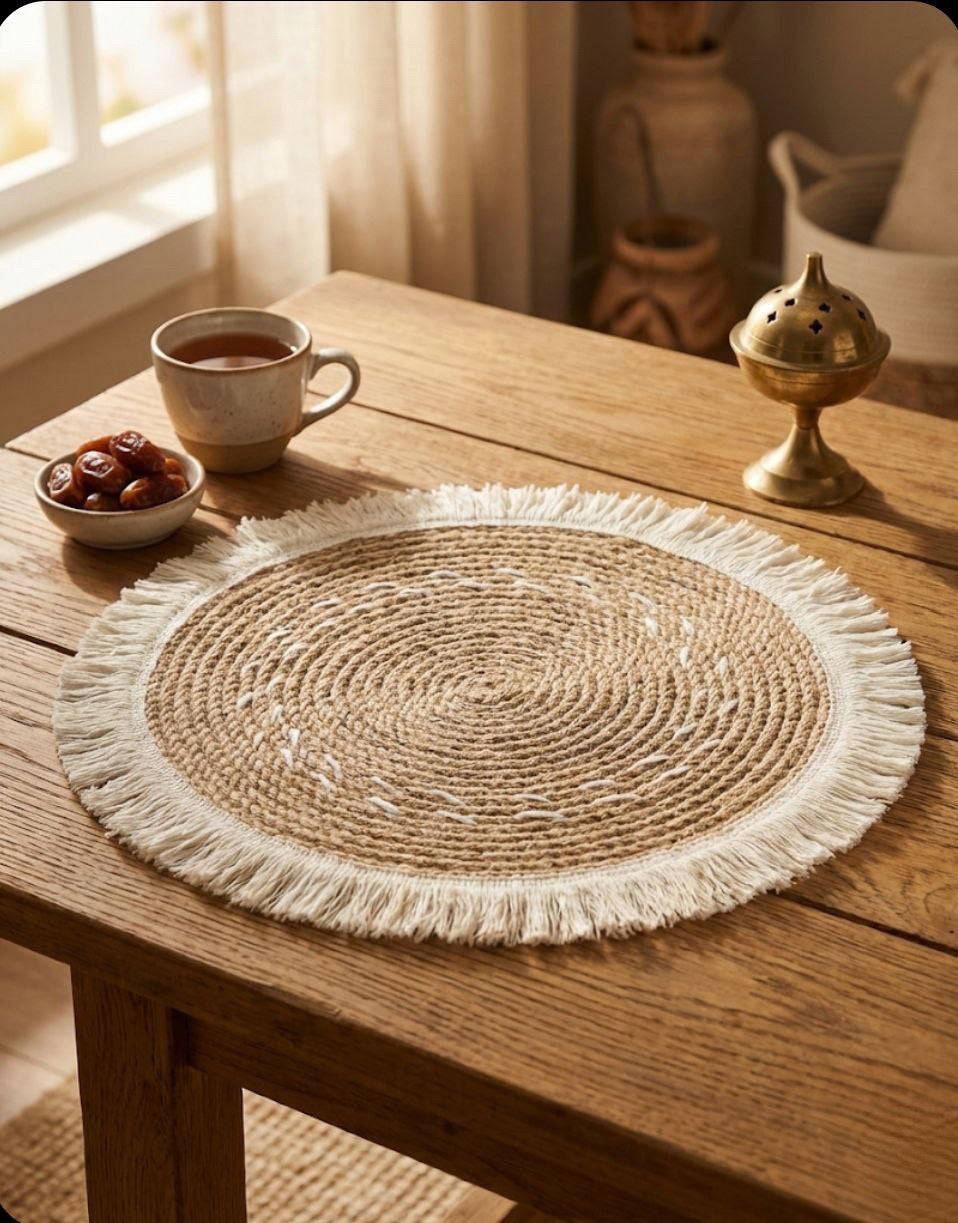 كوستر هاند ميد 30 سم - ٢ قطعة