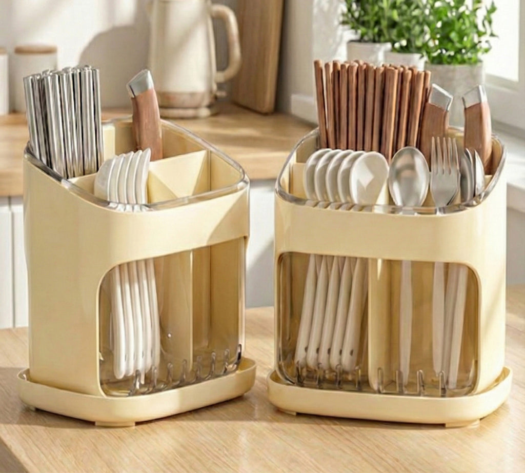 صفاية/منظم معالق لارا أكريليك