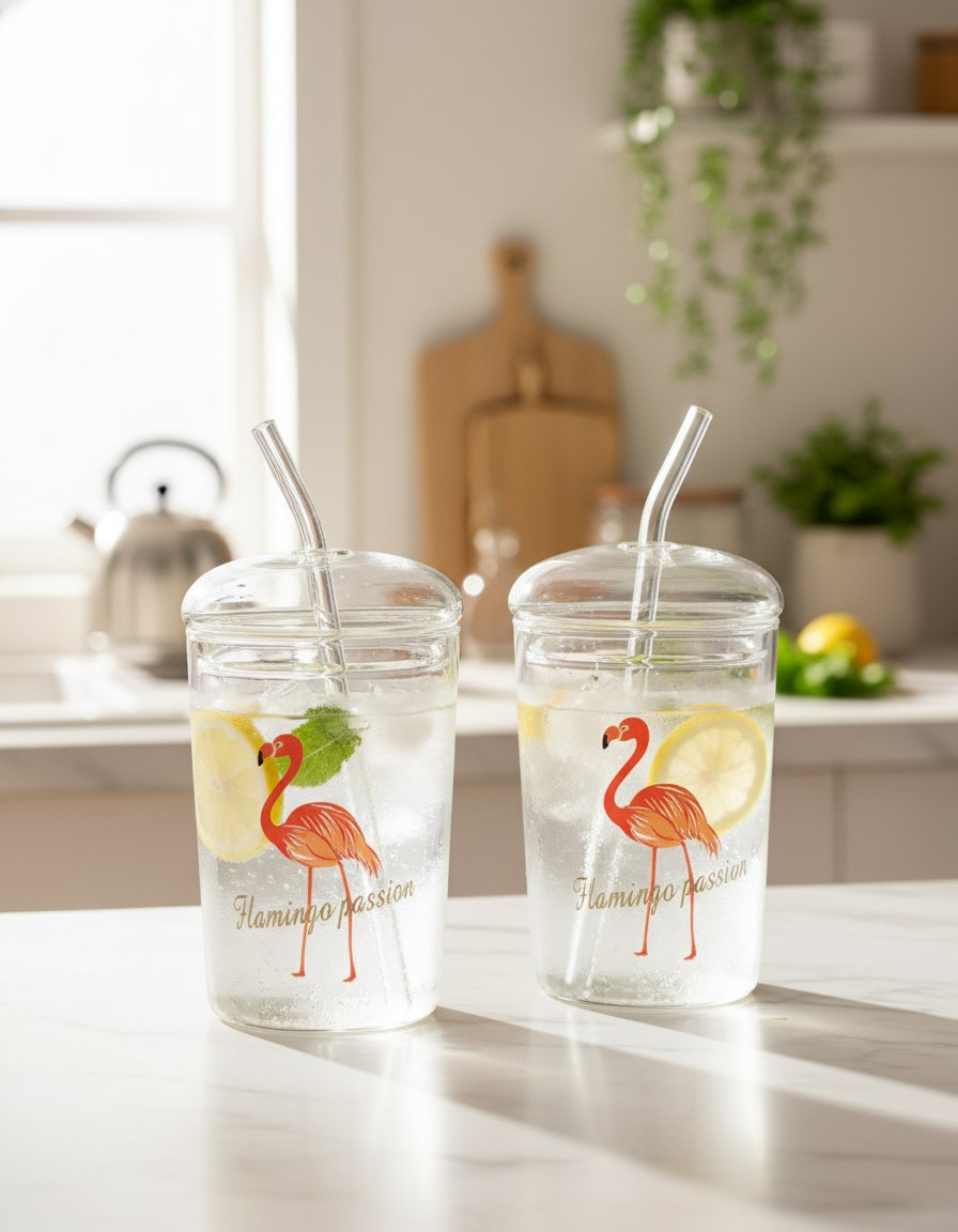 شاليموه زجاج بايركس - ١٢ قطعة