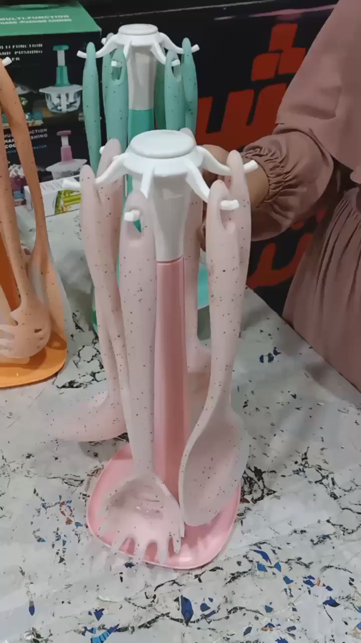 طقم توزيع سليكون 7*1