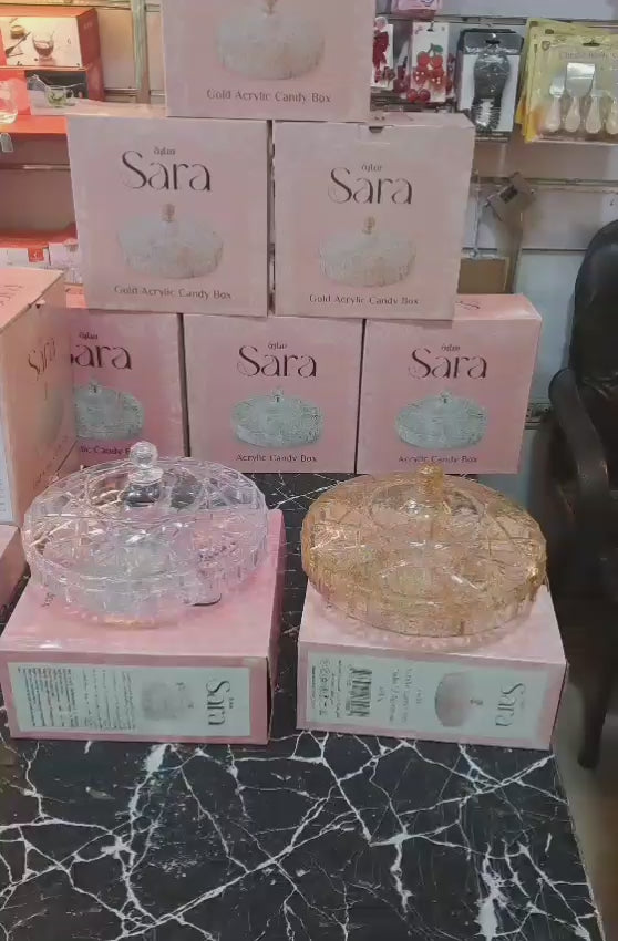 تسالي وبونبونيرة أكريليك مقسمة