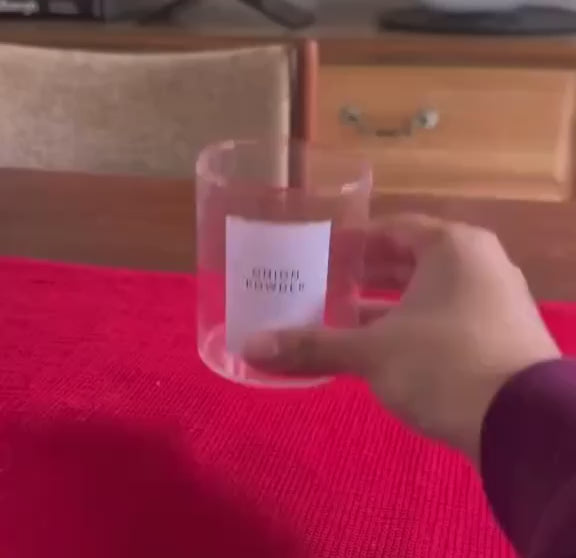 طقم توابل زجاج مدور بغطاء خشب - ٢٠٠مل