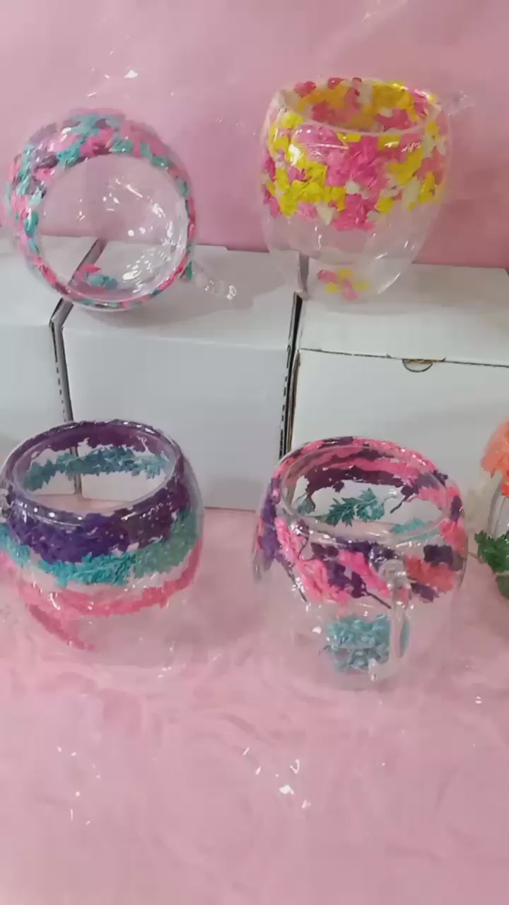 مج دبل جلاس وردة